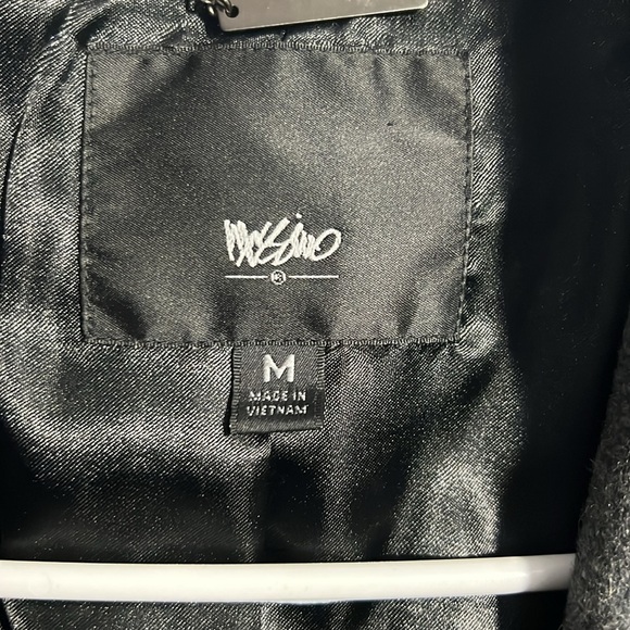 Mossimo Women's Wool Blend Lined Heavy Zipper Front Coat - Size Medium - Picture 6 of 9